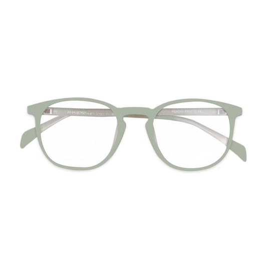 Melo sage reading glasses folded frame view