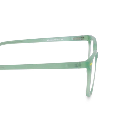 Pocks Emerald Green Reading Glasses Close-Up Side View